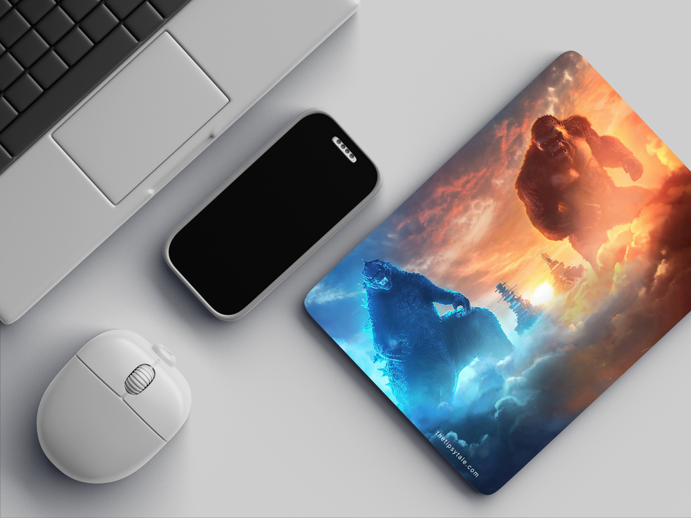 "GODZILLA X KONG" Mousepad Enhance Your Workspace with Style