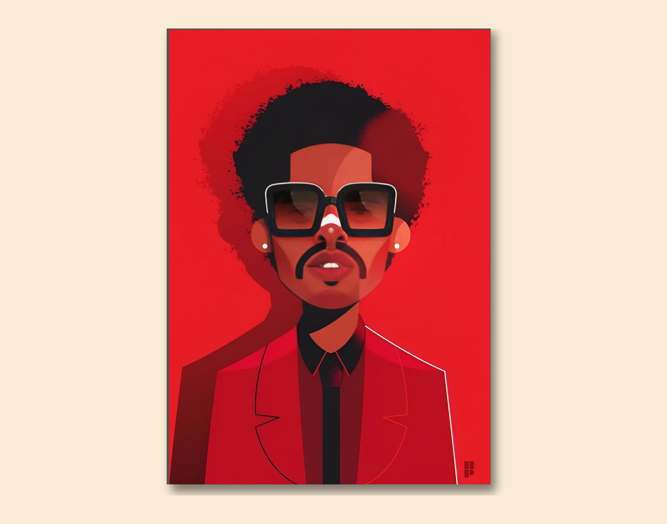 "Weekend"- Shiny & Sturdy Metallic Poster  Art That Pops & Sticks