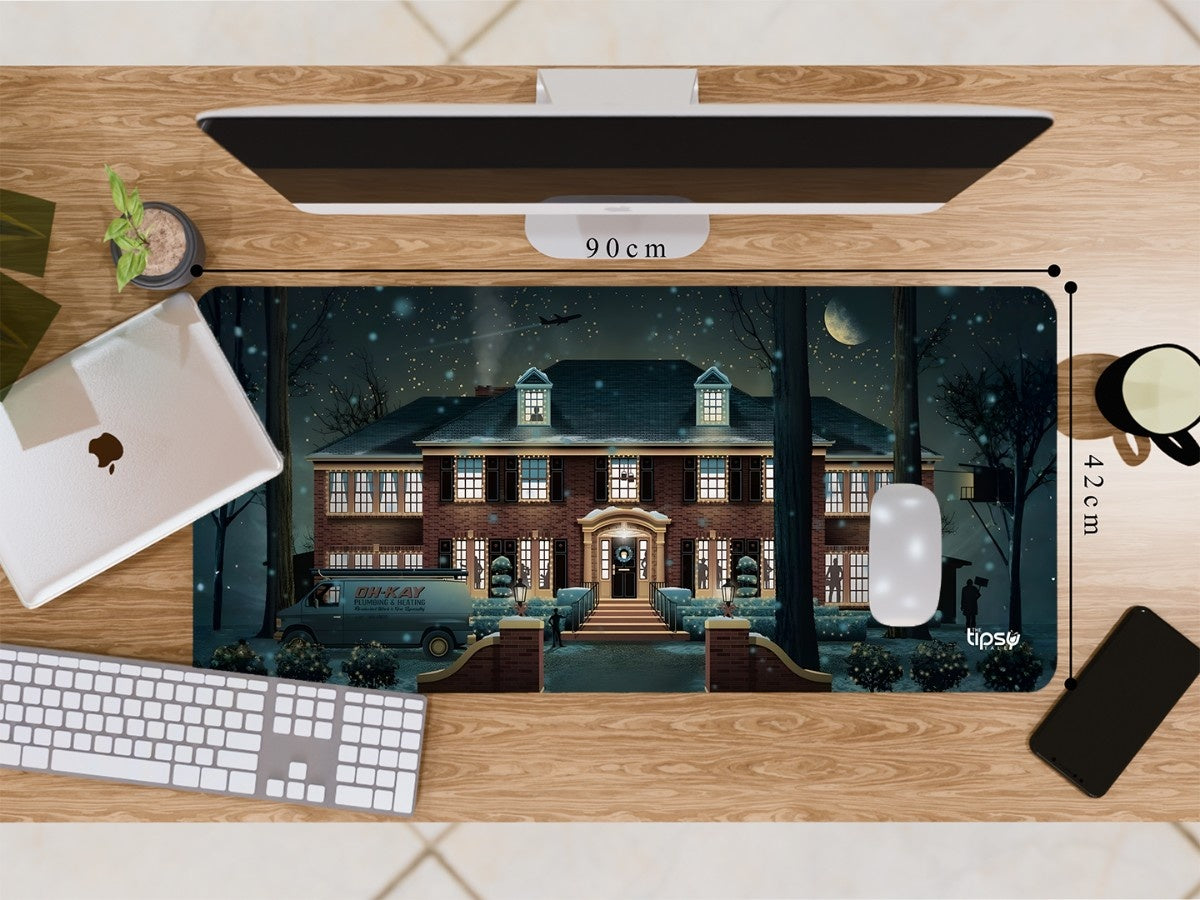 "HOME ALONE " Gaming Mousepad Elevate Your Gaming Experience