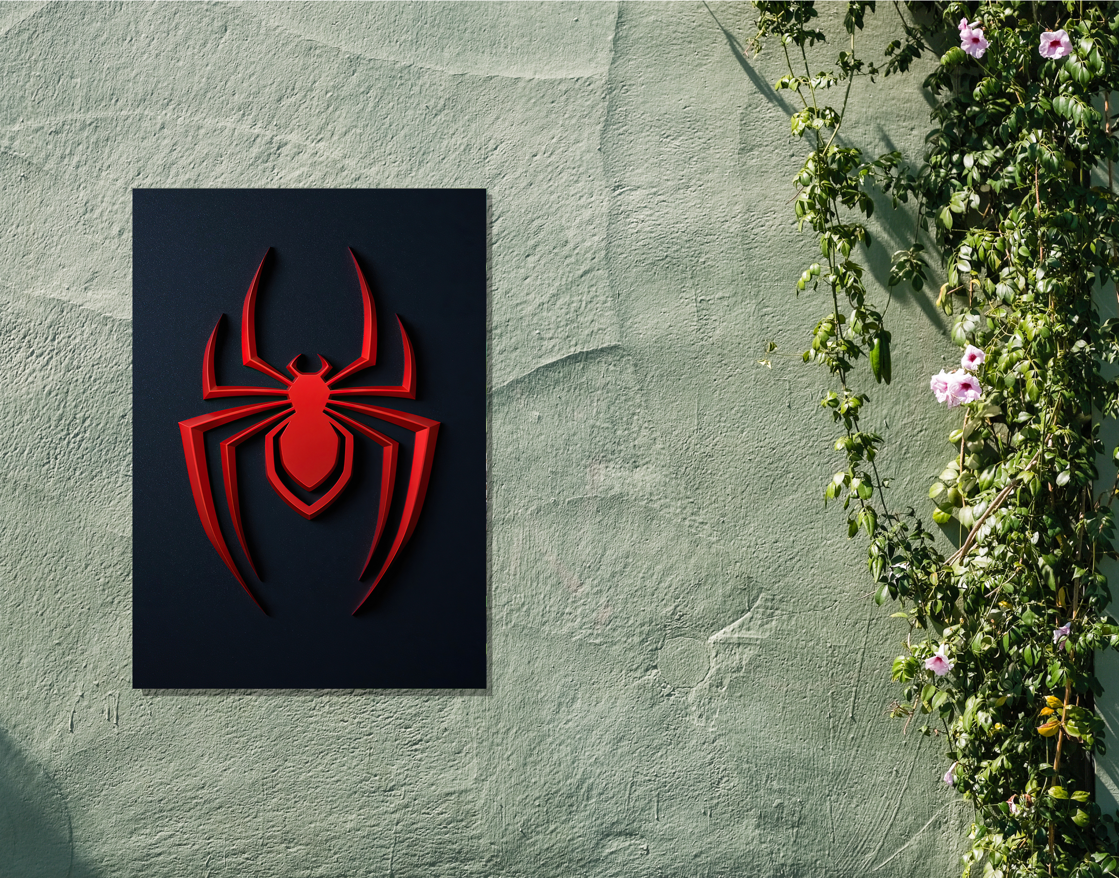 "SPIDERMAN HOME COMING"- Shiny & Sturdy Metallic Poster  Art That Pops & Sticks