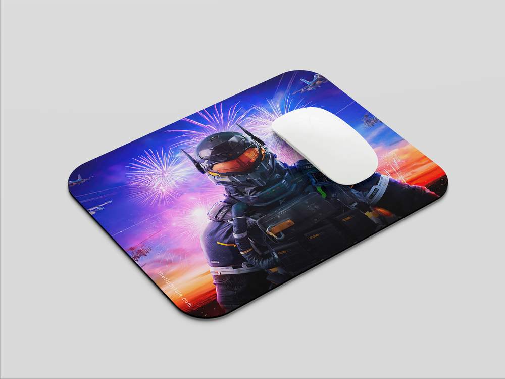 "INSTANT WAR" Mousepad Enhance Your Workspace with Style