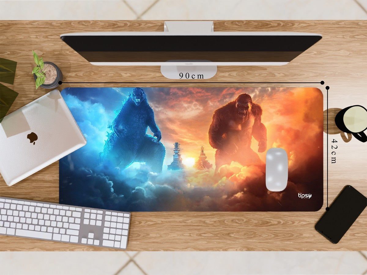 " Godzilla vs Kong" Gaming Mousepad Elevate Your Gaming Experience