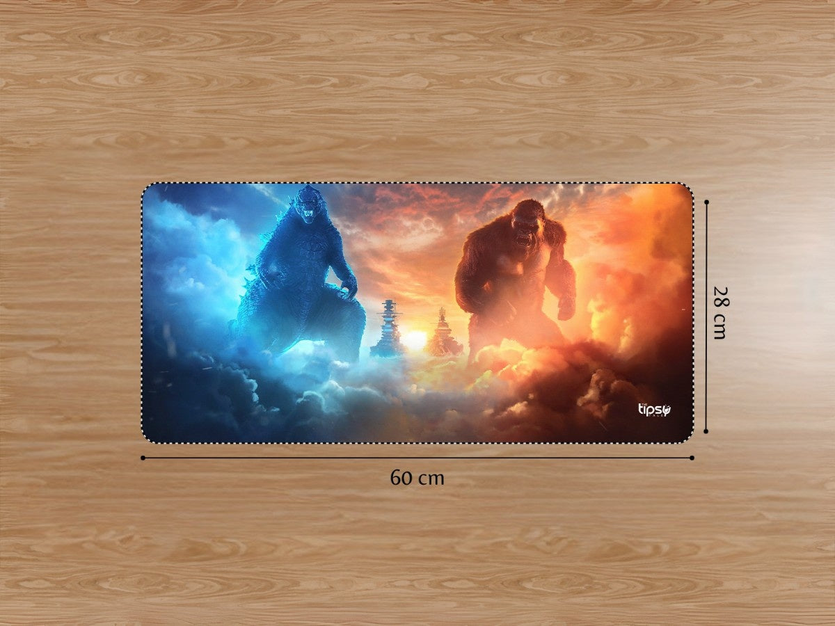 " Godzilla vs Kong" Gaming Mousepad Elevate Your Gaming Experience