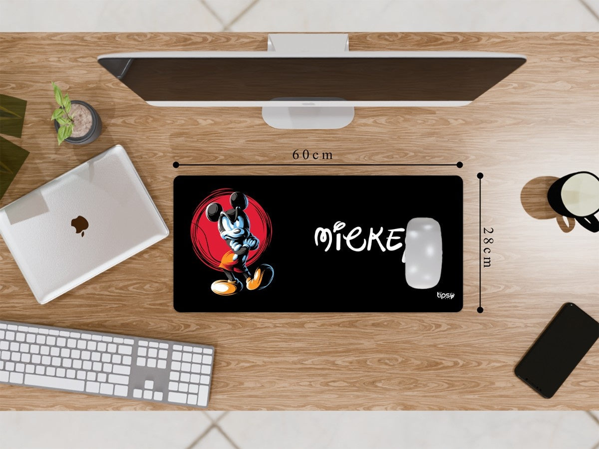 " Mickey Mouse Annoyed Look" Gaming Mousepad Elevate Your Gaming Experience