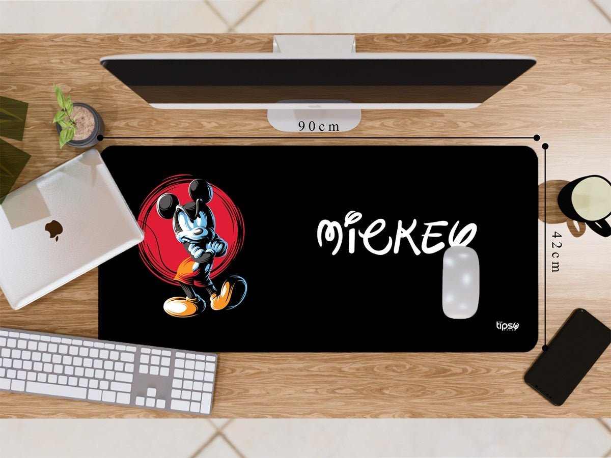 " Mickey Mouse Annoyed Look" Gaming Mousepad Elevate Your Gaming Experience