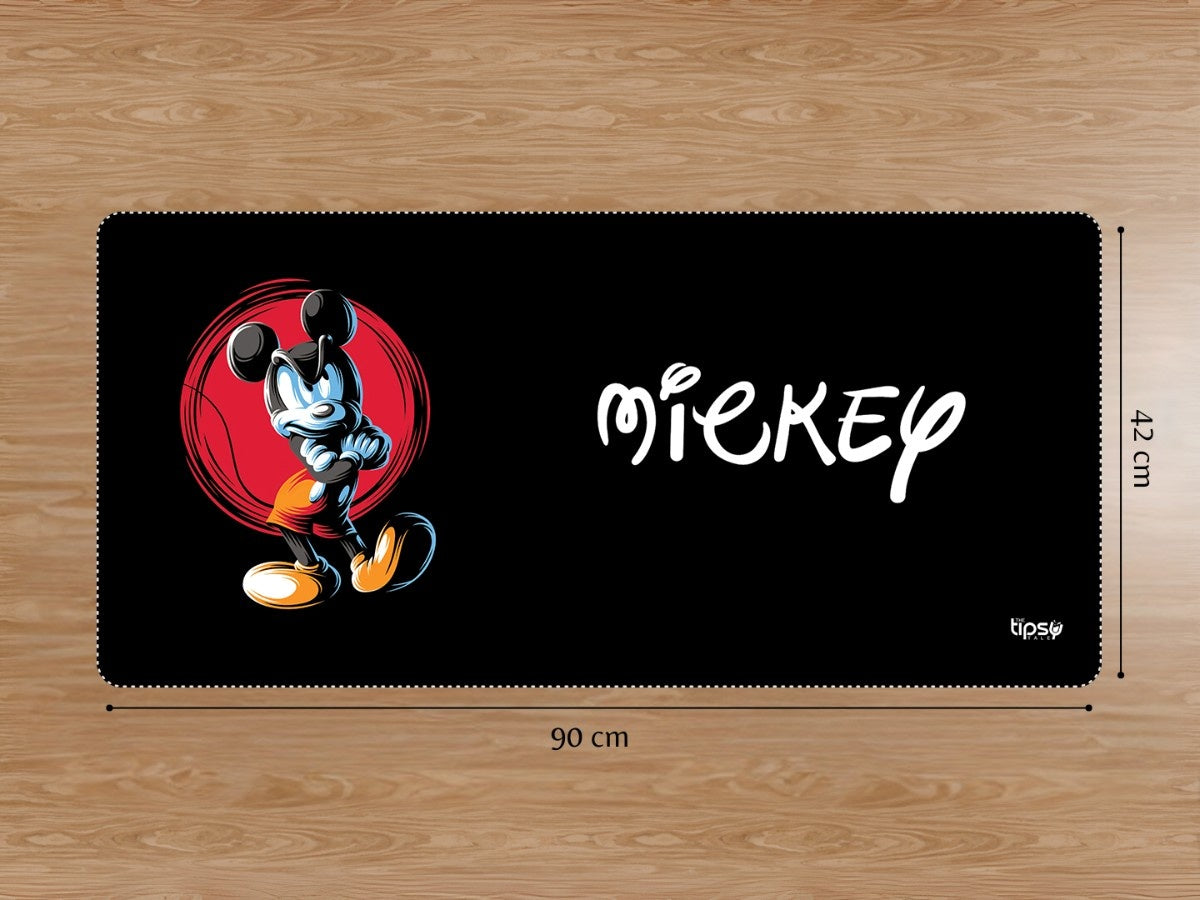 " Mickey Mouse Annoyed Look" Gaming Mousepad Elevate Your Gaming Experience