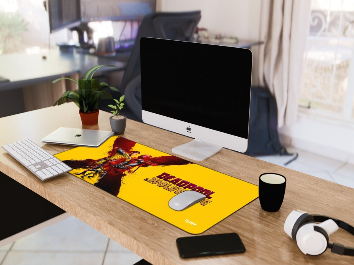 "Deadpool And Wolverine" Gaming Mousepad Elevate Your Gaming Experience