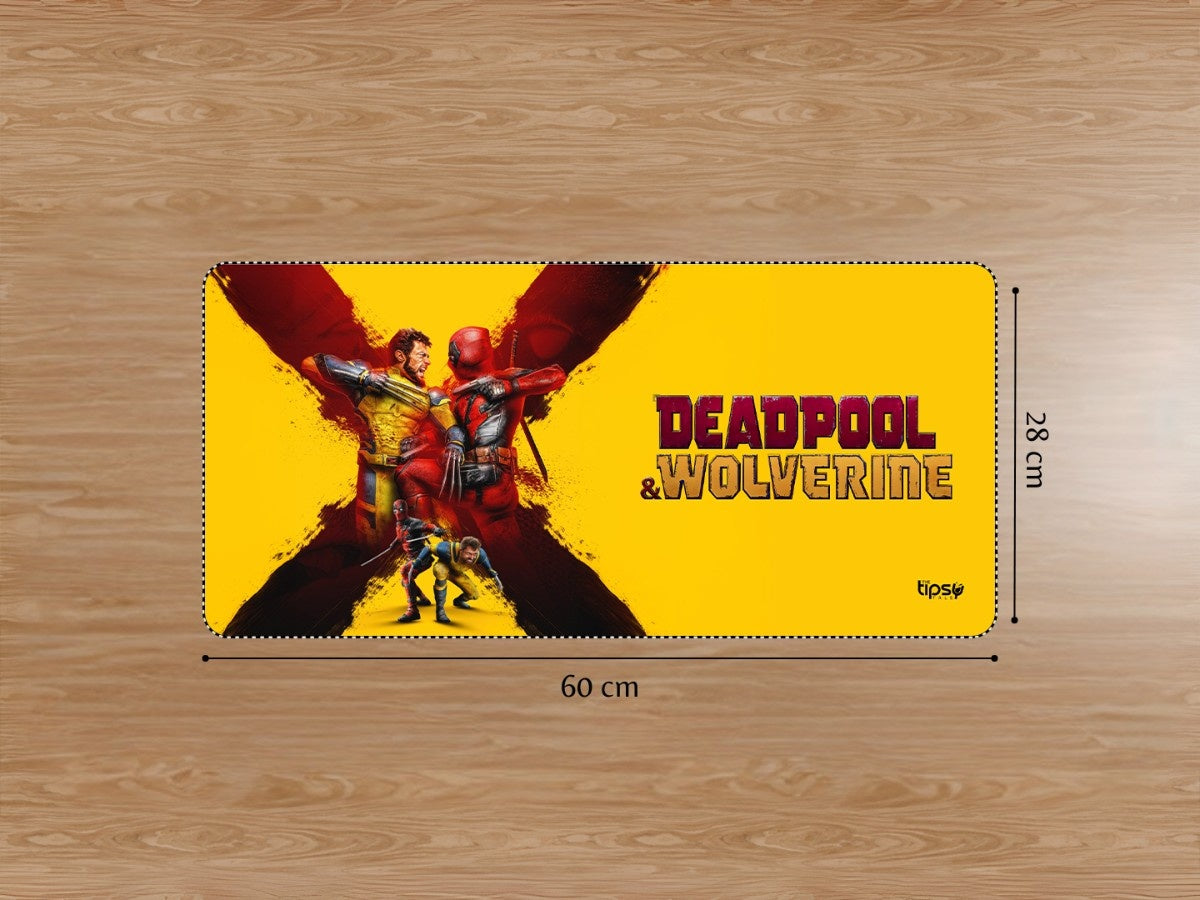 "Deadpool And Wolverine" Gaming Mousepad Elevate Your Gaming Experience