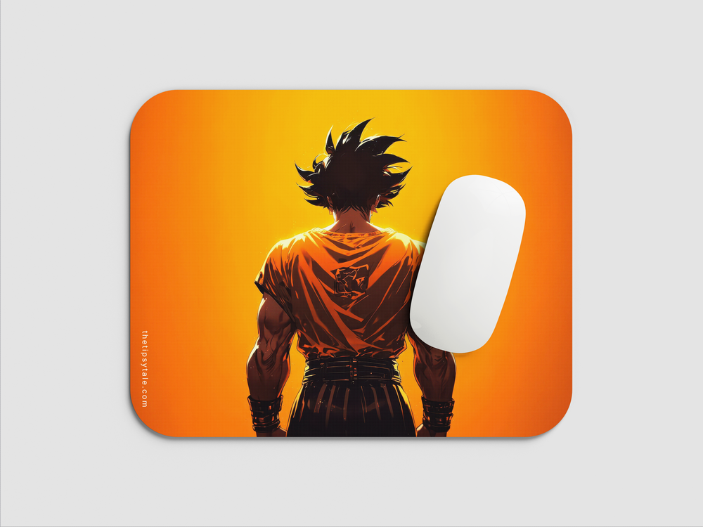 "GOKU : SUPER SAIYAN" Mousepad Enhance Your Workspace with Style