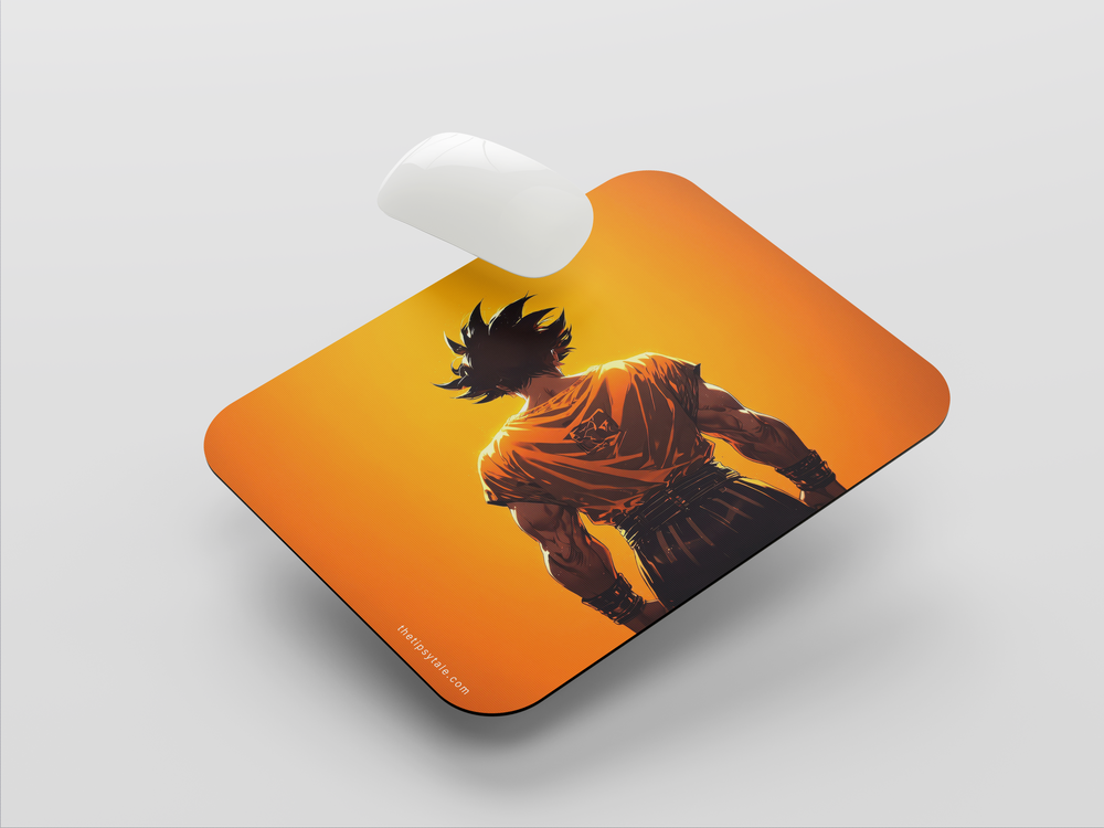 "GOKU : SUPER SAIYAN" Mousepad Enhance Your Workspace with Style