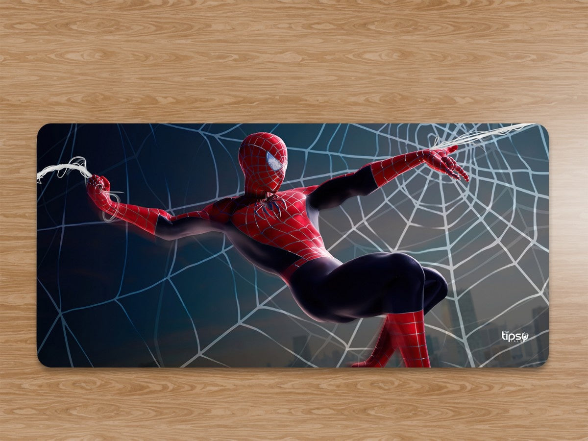 "Spider Man web fight" Gaming Mousepad Elevate Your Gaming Experience