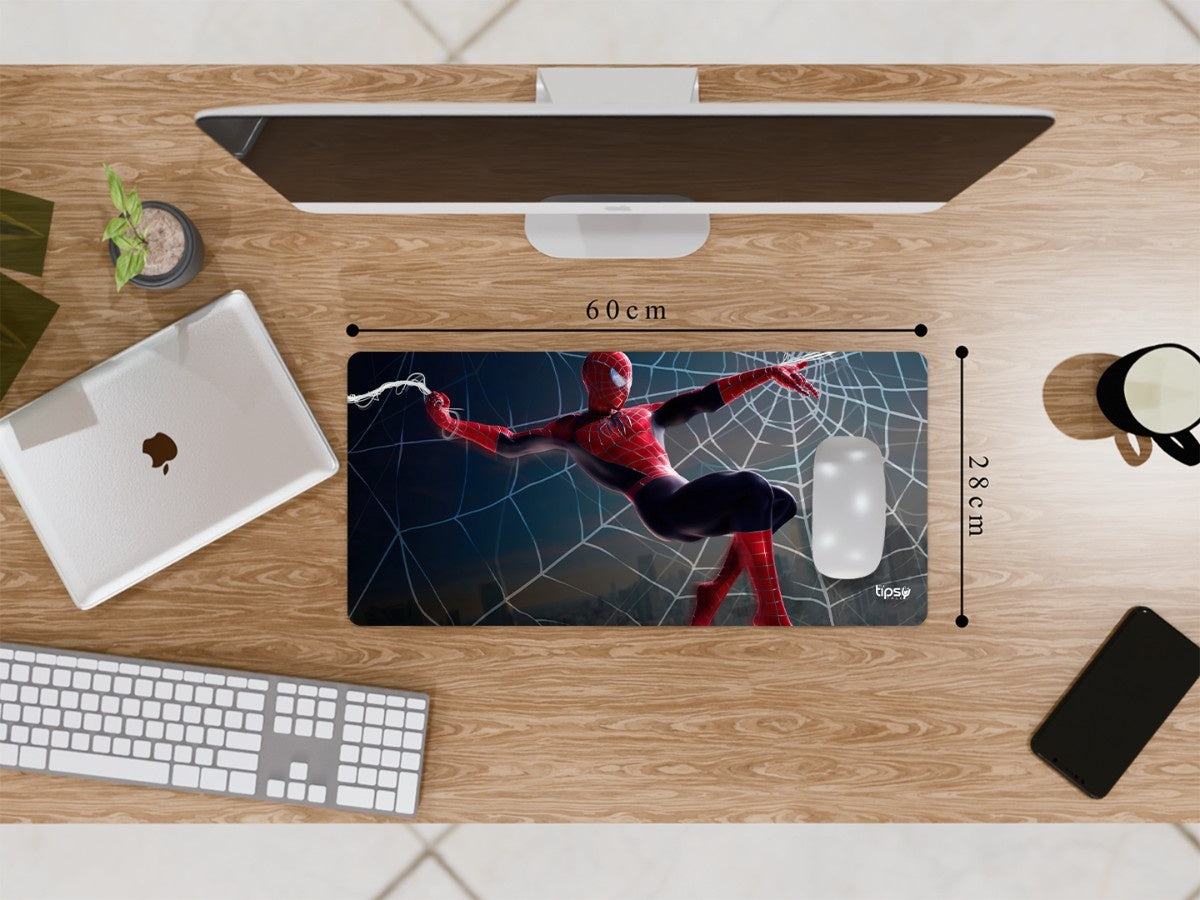 "Spider Man web fight" Gaming Mousepad Elevate Your Gaming Experience