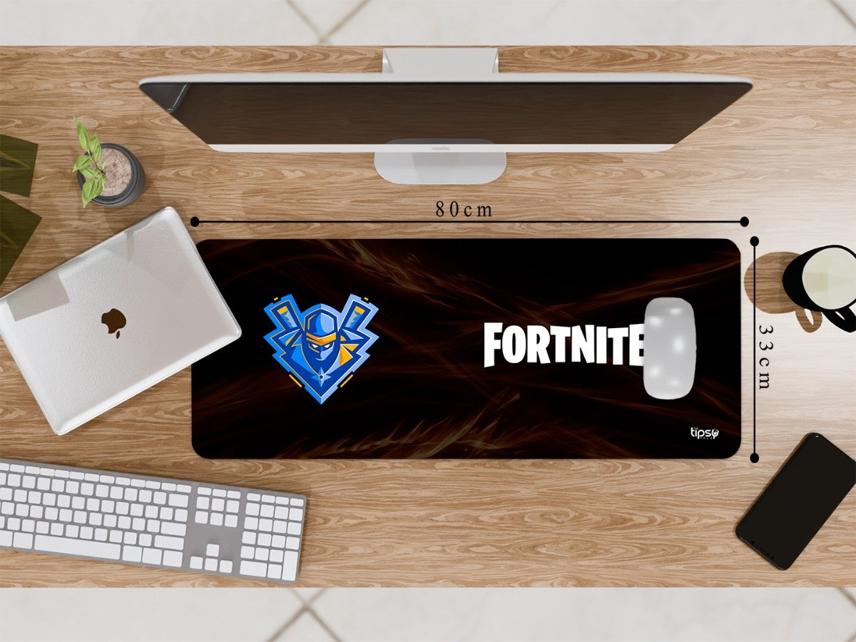 "Fortnite Battle Royale: Ninja Logo " Gaming Mousepad Elevate Your Gaming Experience