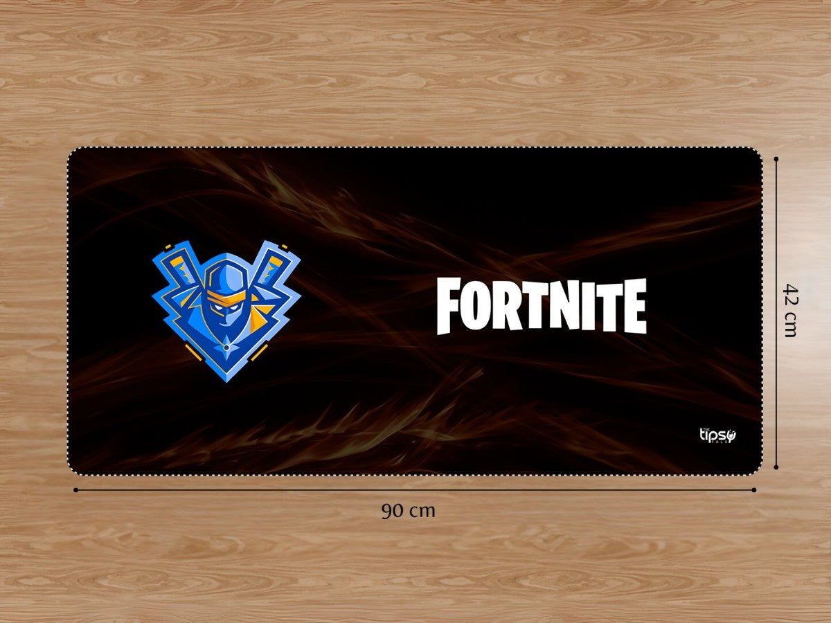 "Fortnite Battle Royale: Ninja Logo " Gaming Mousepad Elevate Your Gaming Experience