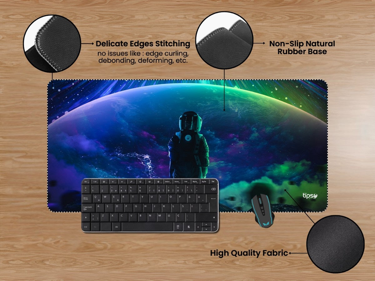 "Astronaut Sky View" Gaming Mousepad Elevate Your Gaming Experience