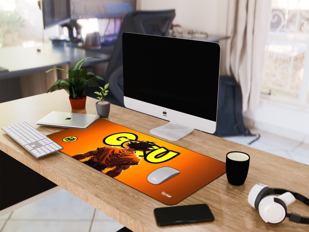 "Goku : Super Saiyan" Gaming Mousepad Elevate Your Gaming Experience