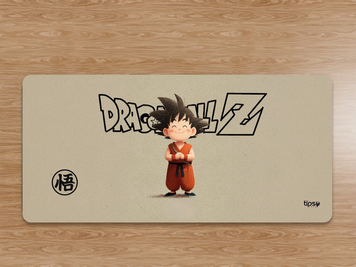 "Goku Illustration from Dragon Ball" Gaming Mousepad Elevate Your Gaming Experience