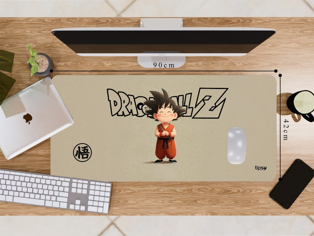 "Goku Illustration from Dragon Ball" Gaming Mousepad Elevate Your Gaming Experience