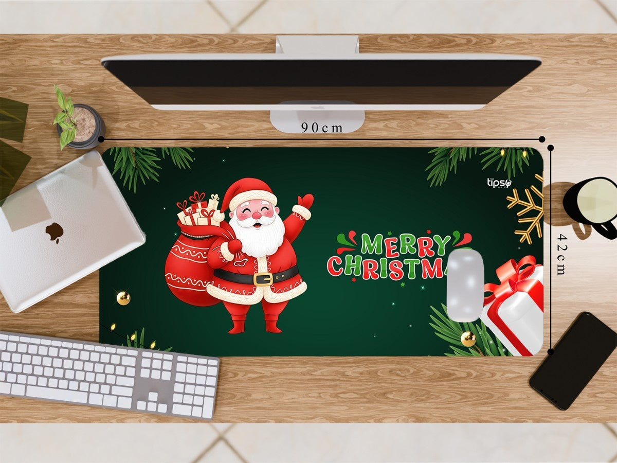 "Santa Claus Illustration" Gaming Mousepad Elevate Your Gaming Experience