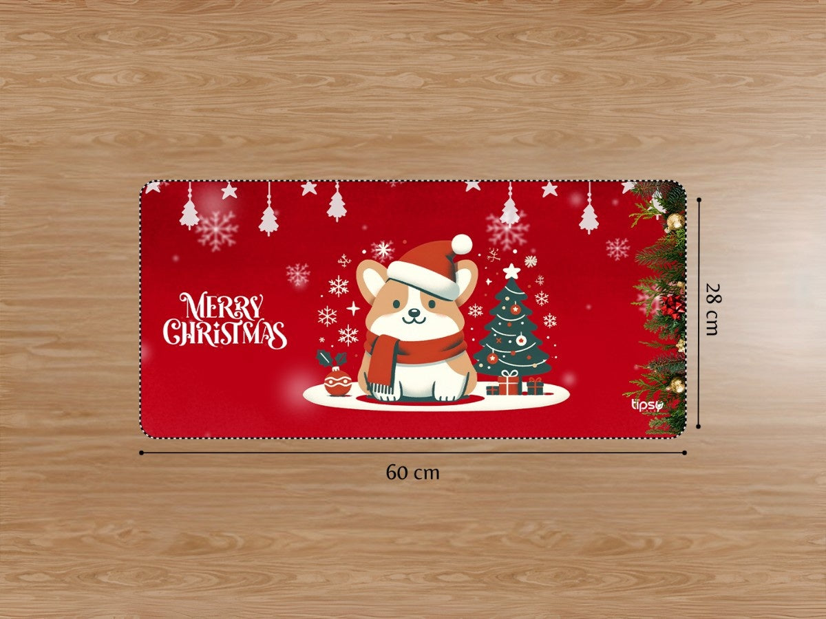 "Christmas puppy" Gaming Mousepad Elevate Your Gaming Experience