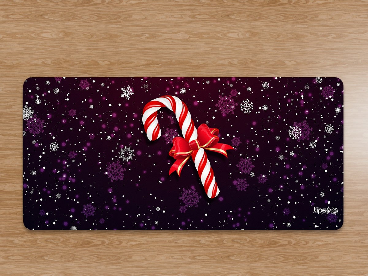 "Christmas Lollipop Bowknot" Gaming Mousepad Elevate Your Gaming Experience