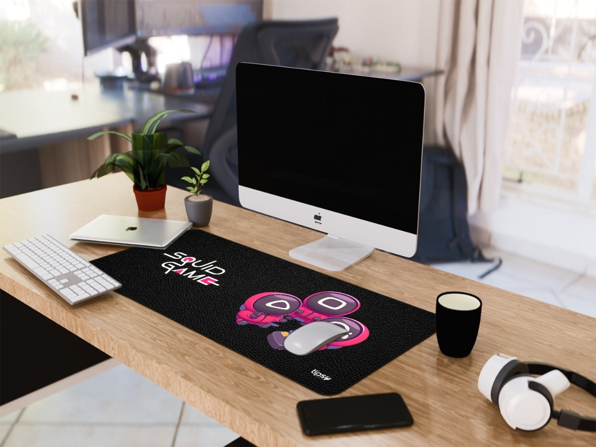 "Squid Game: Cartoon Version" Gaming Mousepad Elevate Your Gaming Experience