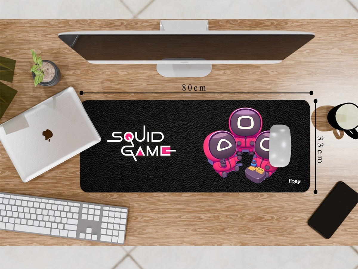 "Squid Game: Cartoon Version" Gaming Mousepad Elevate Your Gaming Experience