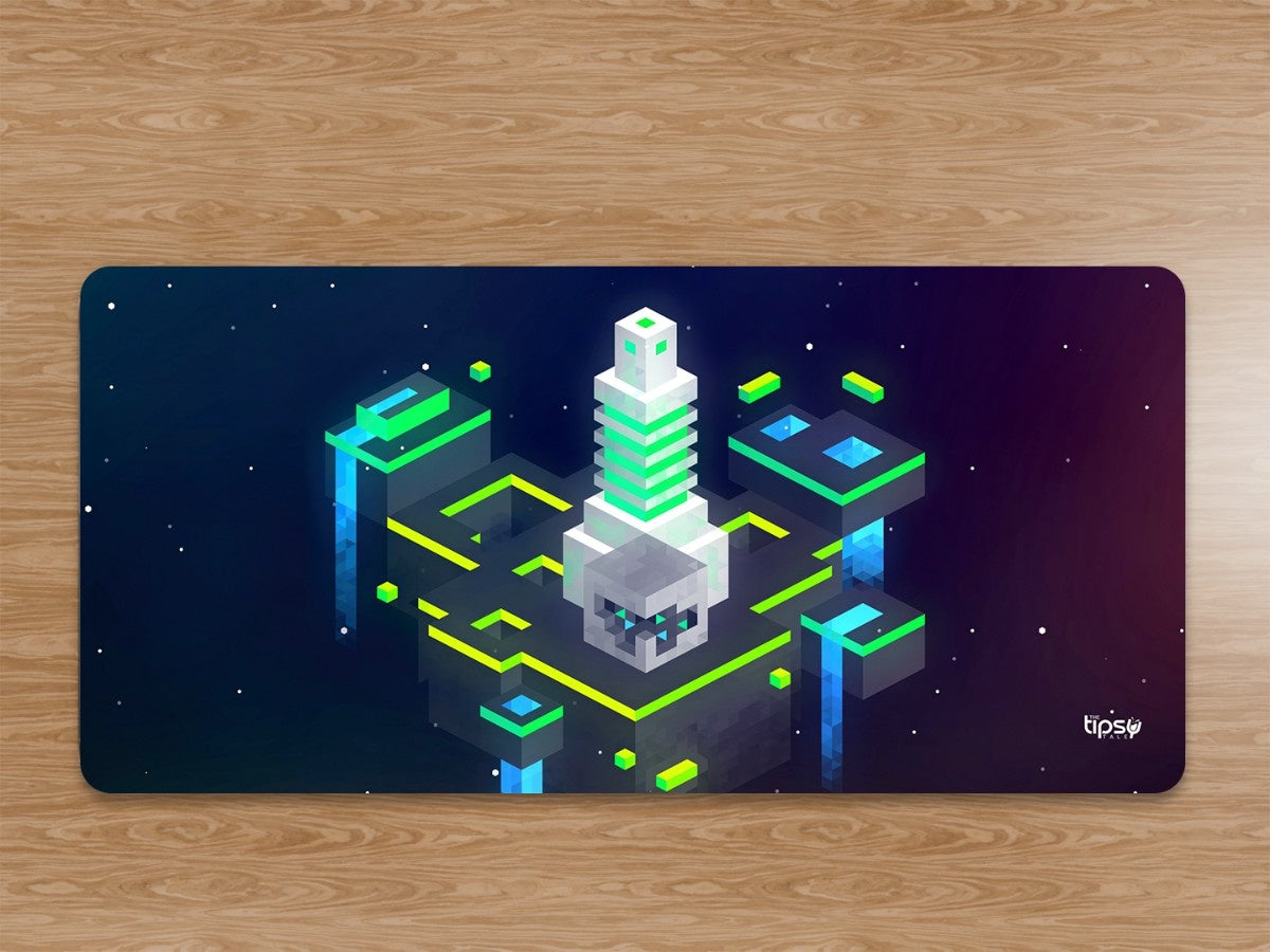 "City in the abstract: Universe" Gaming Mousepad Elevate Your Gaming Experience