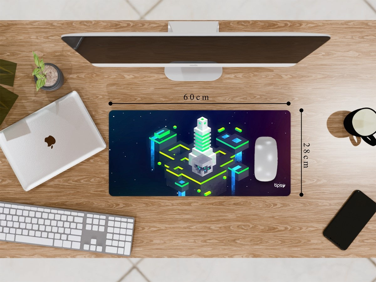 "City in the abstract: Universe" Gaming Mousepad Elevate Your Gaming Experience