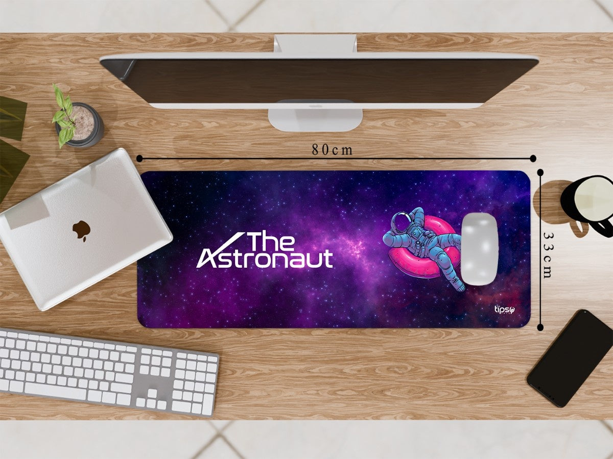"Astronaut Chill Vibes" Gaming Mousepad Elevate Your Gaming Experience