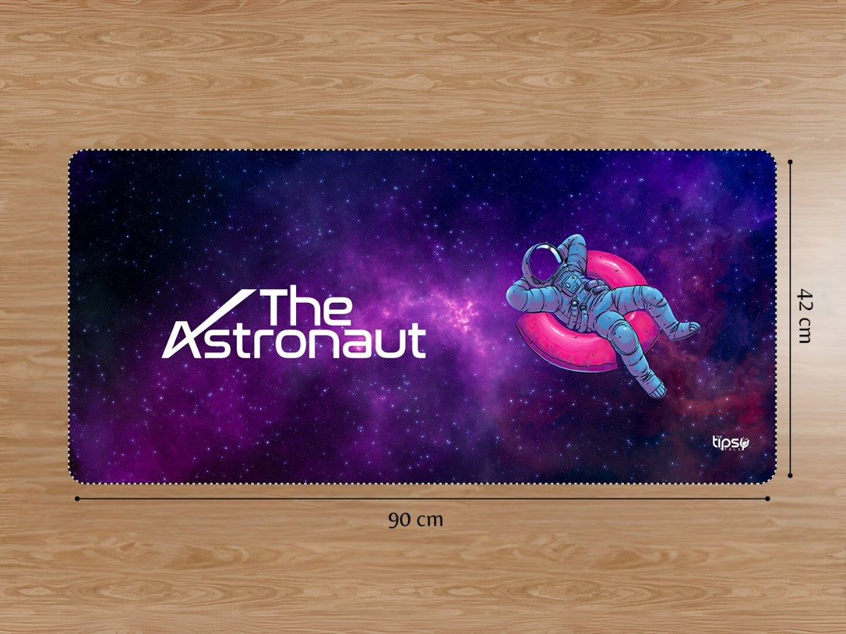 "Astronaut Chill Vibes" Gaming Mousepad Elevate Your Gaming Experience