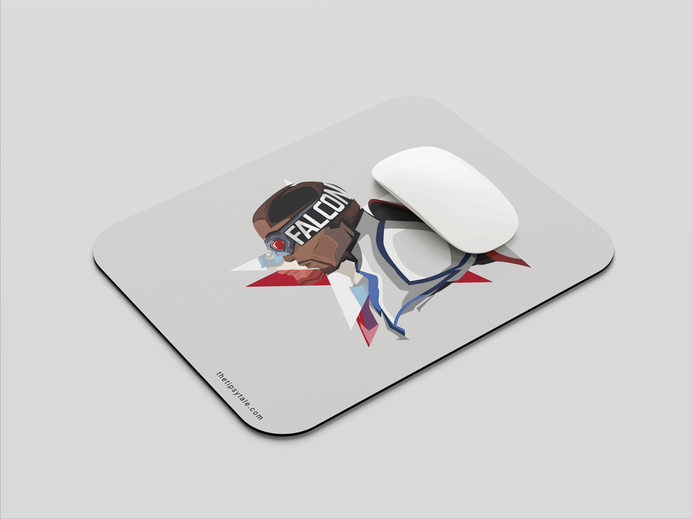 "THE FALCON AND THE WINTER SOLDIER" Mousepad Enhance Your Workspace with Style