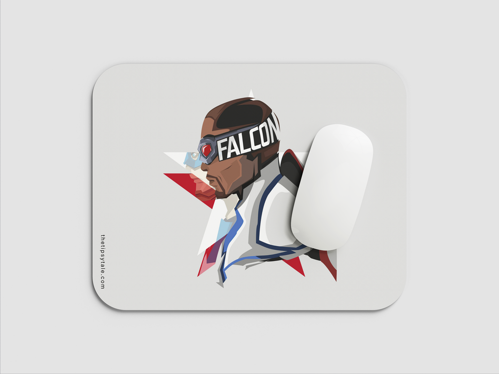"THE FALCON AND THE WINTER SOLDIER" Mousepad Enhance Your Workspace with Style