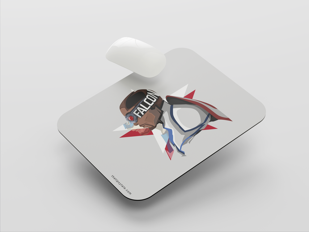 "THE FALCON AND THE WINTER SOLDIER" Mousepad Enhance Your Workspace with Style
