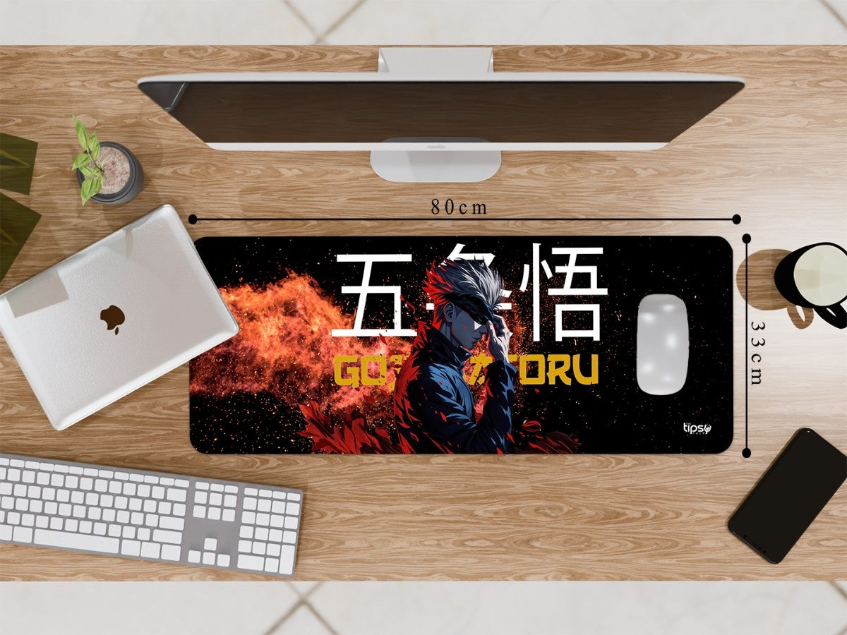 "Satoru Gojo : JJK Anime" Gaming Mousepad Elevate Your Gaming Experience