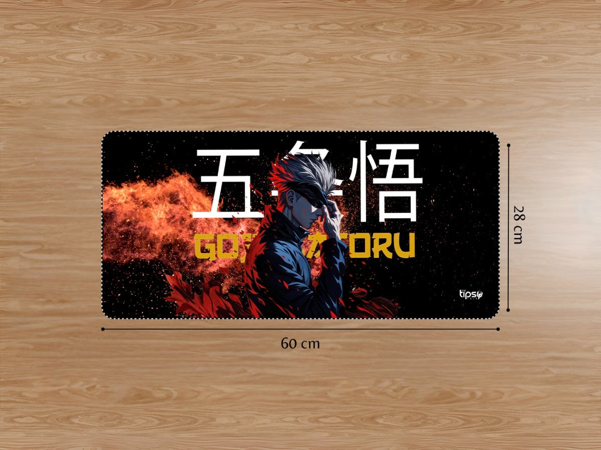 "Satoru Gojo : JJK Anime" Gaming Mousepad Elevate Your Gaming Experience