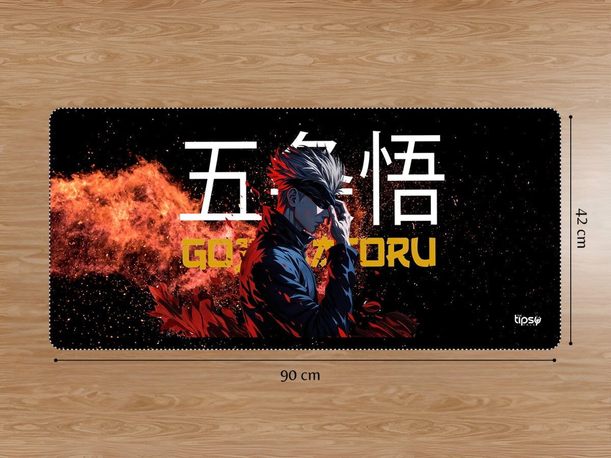 "Satoru Gojo : JJK Anime" Gaming Mousepad Elevate Your Gaming Experience