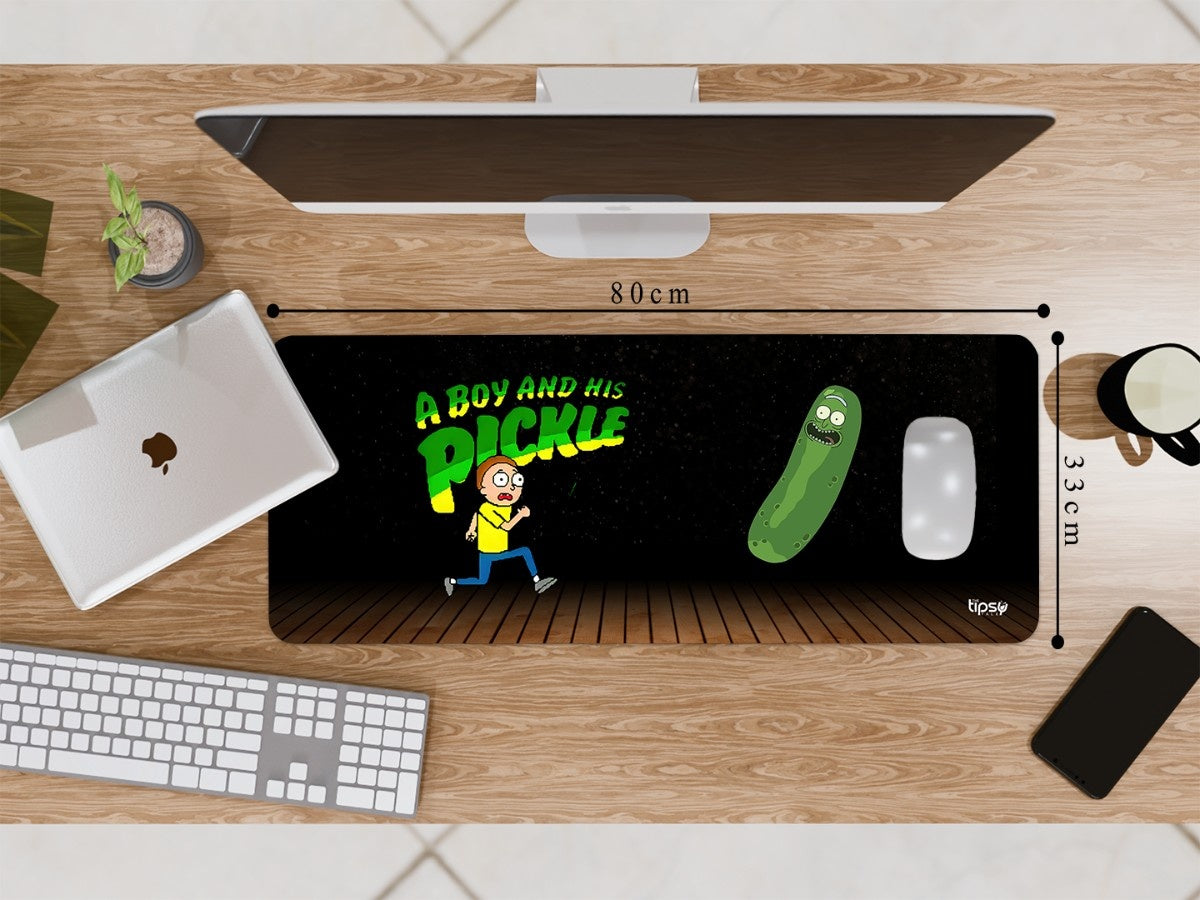 "Morty with pickle" Gaming Mousepad Elevate Your Gaming Experience