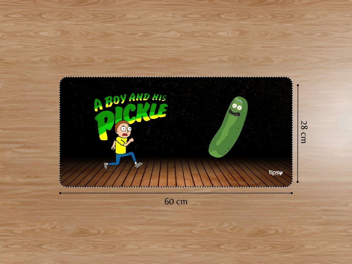 "Morty with pickle" Gaming Mousepad Elevate Your Gaming Experience