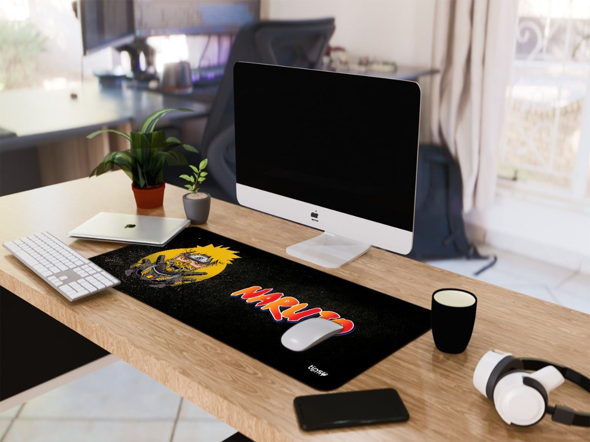 "Naruto Uzumaki : Wild Anime" Gaming Mousepad Elevate Your Gaming Experience