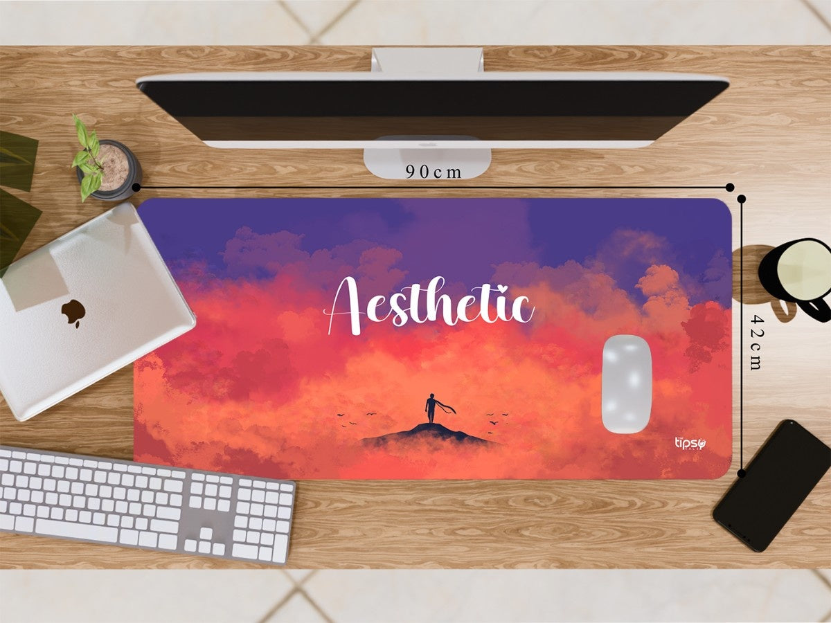 "Mist pink clouds Aesthetic" Gaming Mousepad Elevate Your Gaming Experience