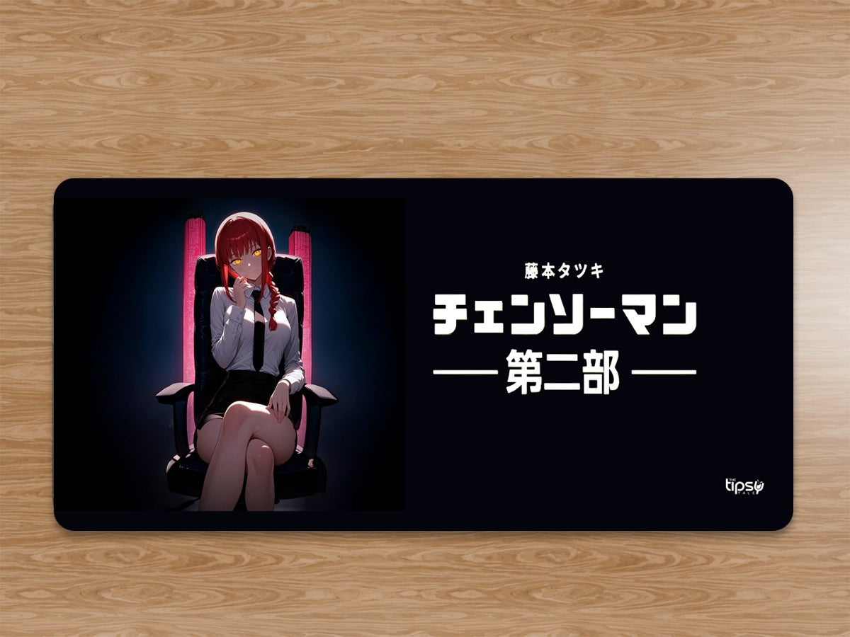 "Makima : Chainsaw Man" Gaming Mousepad Elevate Your Gaming Experience