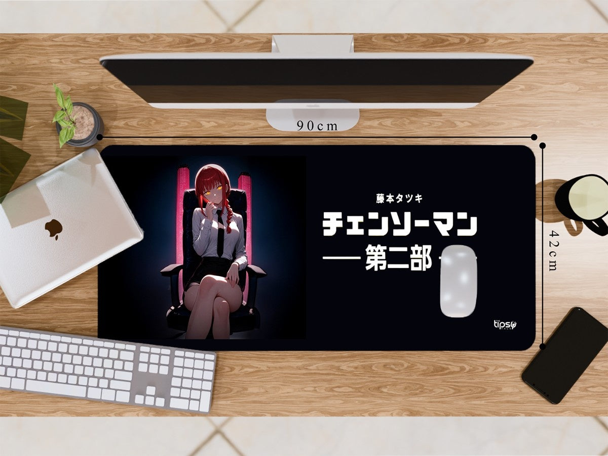 "Makima : Chainsaw Man" Gaming Mousepad Elevate Your Gaming Experience