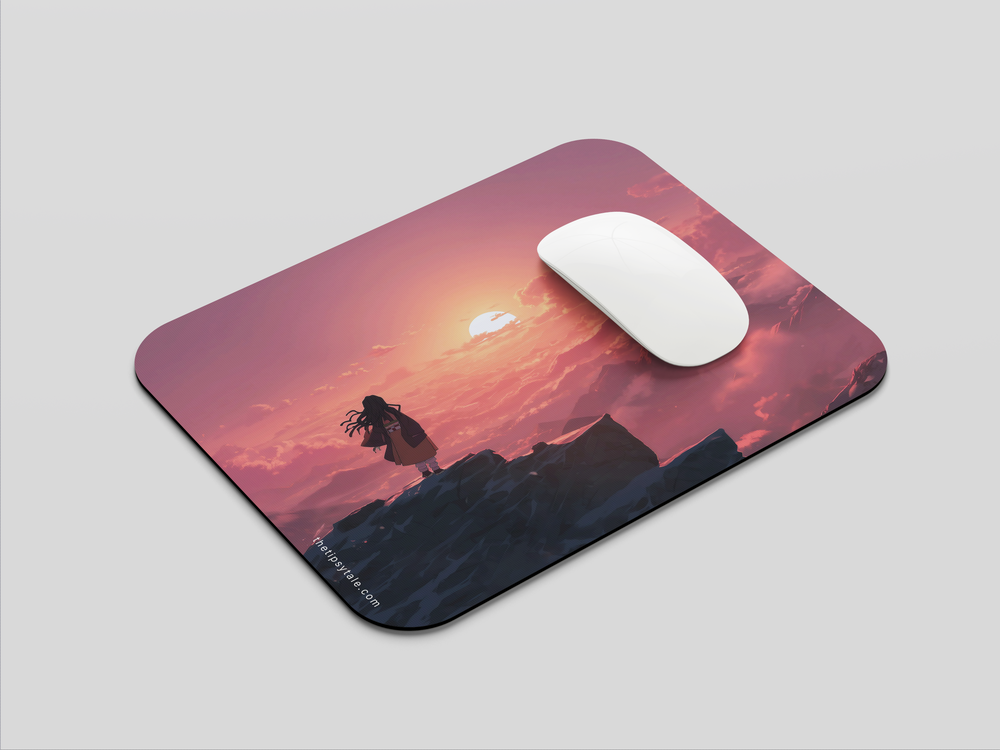 "NEZUKO KAMADO LANDSCAPE" Mousepad Enhance Your Workspace with Style