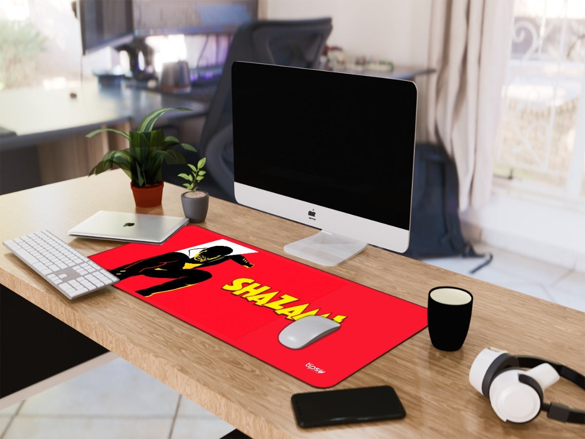 "Shazam DC Fandom" Gaming Mousepad Elevate Your Gaming Experience