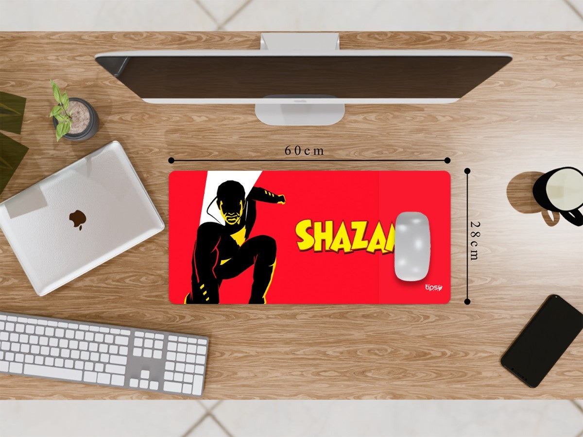 "Shazam DC Fandom" Gaming Mousepad Elevate Your Gaming Experience