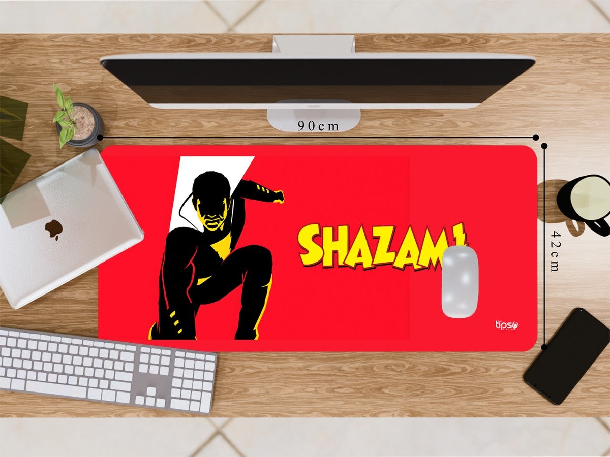 "Shazam DC Fandom" Gaming Mousepad Elevate Your Gaming Experience