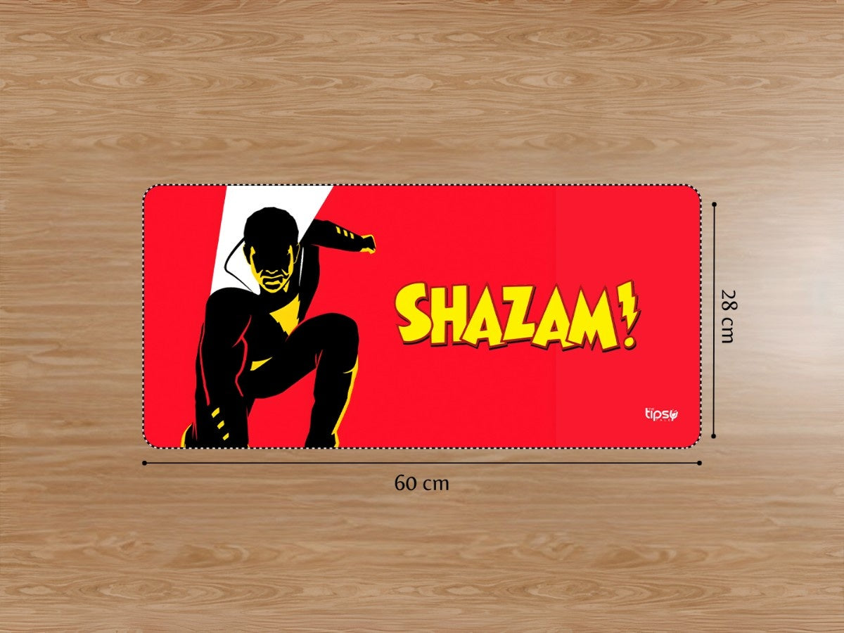 "Shazam DC Fandom" Gaming Mousepad Elevate Your Gaming Experience