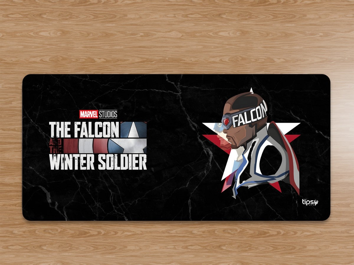 "The Falcon and the winter soldier " Gaming Mousepad Elevate Your Gaming Experience