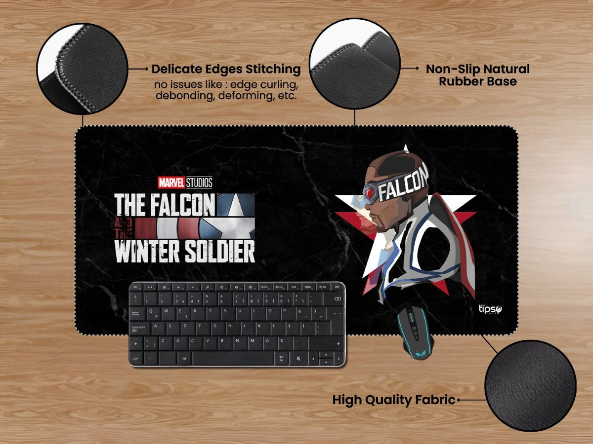 "The Falcon and the winter soldier " Gaming Mousepad Elevate Your Gaming Experience